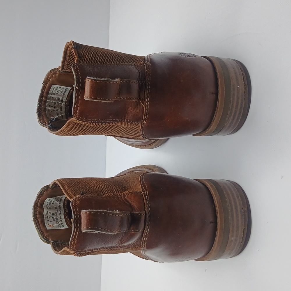 Timberland Women's Brown Heeled Boots - Picture 7 of 8